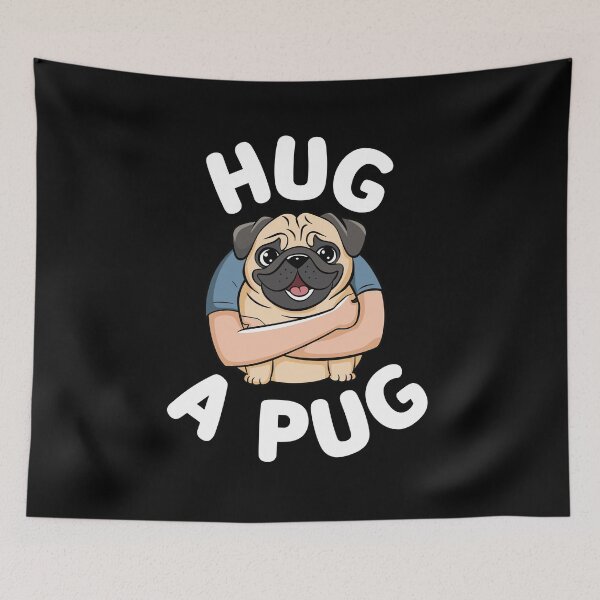 Item preview, Pug Hug: Embrace the Cuteness! designed and sold by JPees.