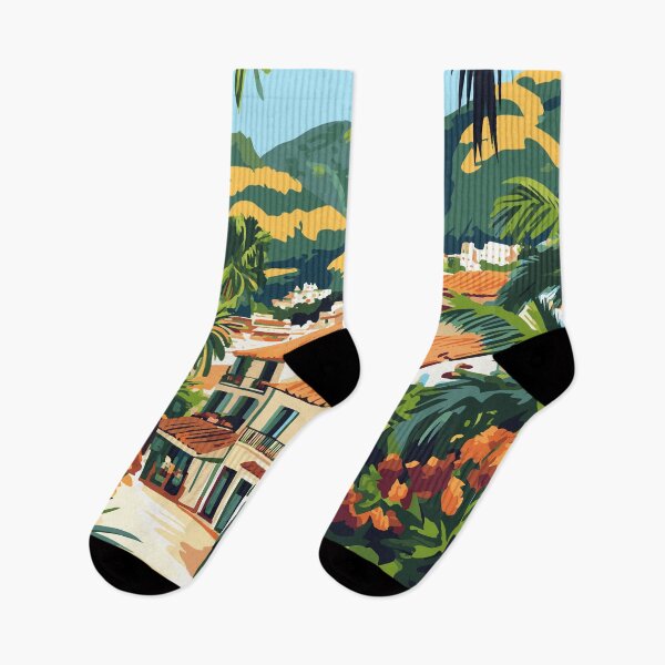 Item preview, Marbella Spain Illustration Travel Art Vintage designed and sold by KrisSidDesigns.