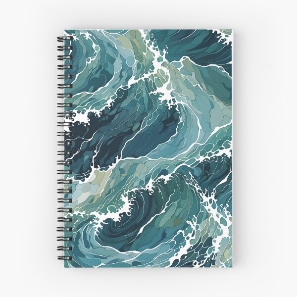 Item preview, Coastal Waters Abstract designed and sold by Roanemermaid.