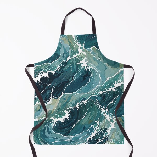 Item preview, Coastal Waters Abstract designed and sold by Roanemermaid.
