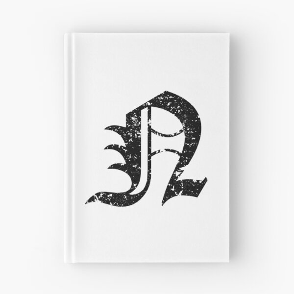 Item preview, Capital Letter N - Eroded / Distressed Gothic Blackletter Script / Old English Font (Black) designed and sold by STUDIO-72.