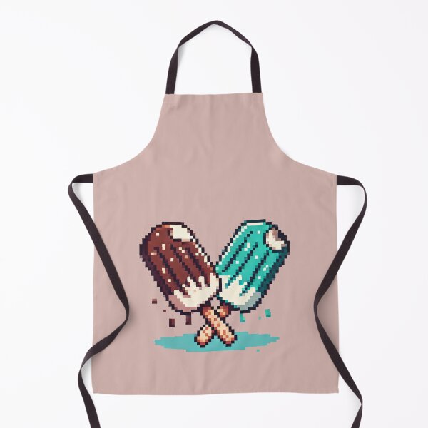 Item preview, Just Deep Mahogany Brown & Turquoise Ice Cream Bars designed and sold by Fontible.