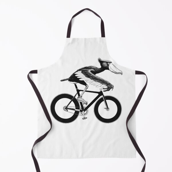 Item preview, Shoebill Bird Riding Bike Biker Bicycle Lover Biking designed and sold by Kimberley King Art King Art.