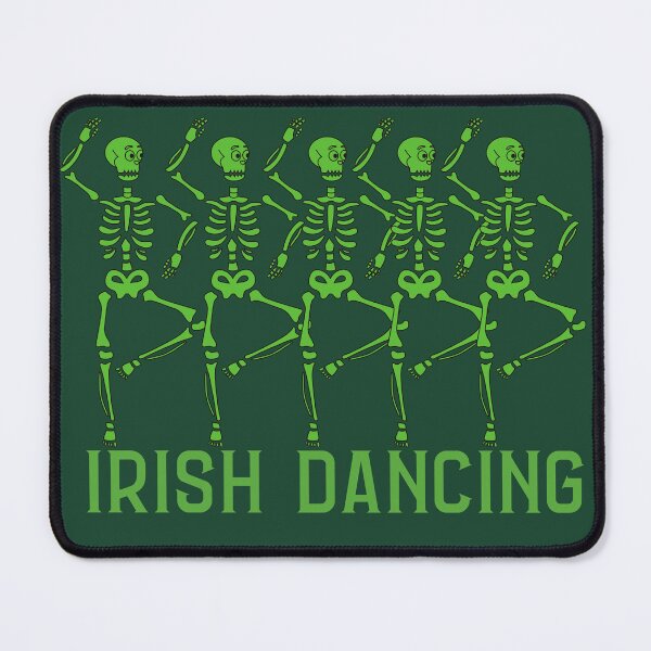 Item preview,  Irish Dancer Skeleton,Irish Dancer, Irish Dancing, Feis, Oireachtas, Ghillies,St Patricks Day,  Kiss Me im Irish designed and sold by KolorellaS.
