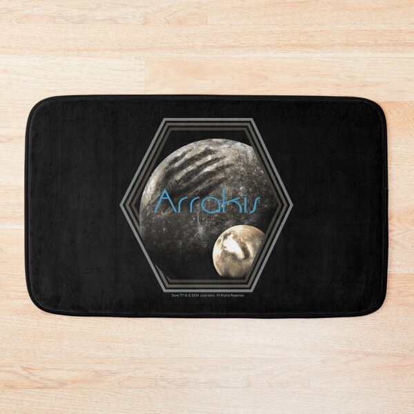 Item preview, DUNE. Arrakis, Dune, Desert Planet (black background) designed and sold by bekksa.