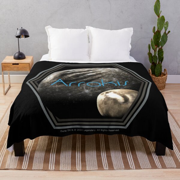 Item preview, DUNE. Arrakis, Dune, Desert Planet (black background) designed and sold by bekksa.