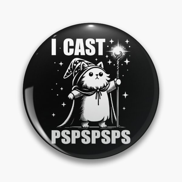 Item preview, Cat PSPSPSPS Fantasy Wizard Meme designed and sold by Hilali.
