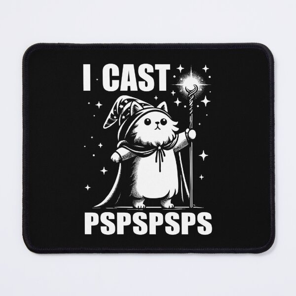 Item preview, Cat PSPSPSPS Fantasy Wizard Meme designed and sold by Hilali.
