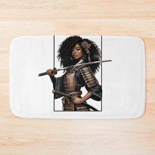 Item preview, Anime Afro  Samurai , American Samurai  designed and sold by Kimberley King Art  King Art.