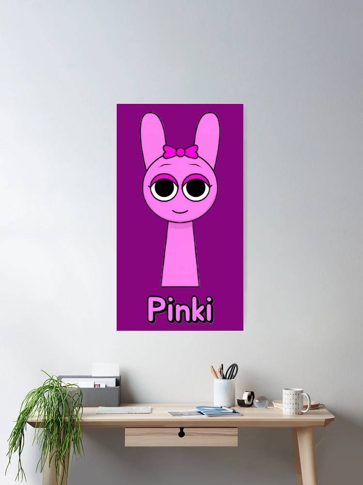 Pinki - Sprunki Phase 1 Poster
