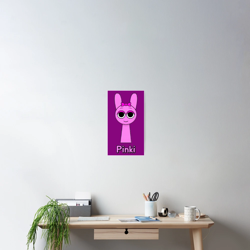 Pinki - Sprunki Phase 1 Poster