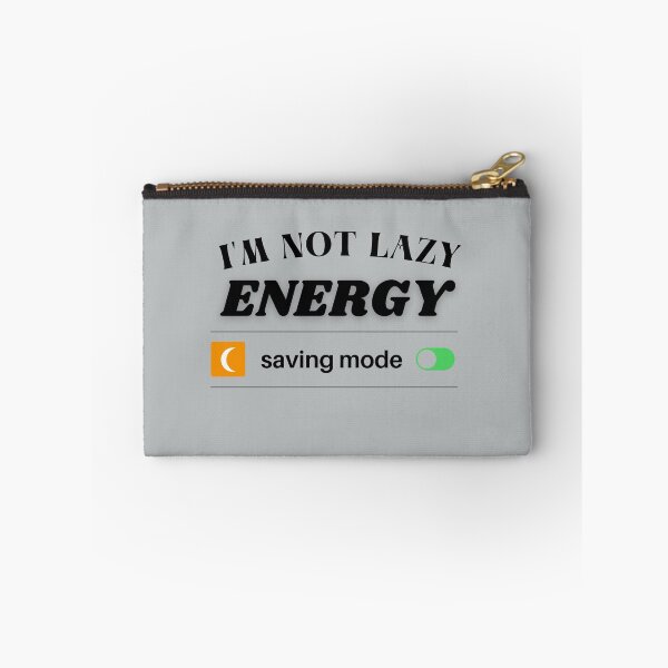 Item preview, Energy Saving Mode Activated – Motivational Tech Humor Art designed and sold by Zakrytos ★★★★★.