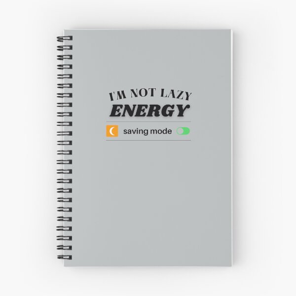 Item preview, Energy Saving Mode Activated – Motivational Tech Humor Art designed and sold by Zakrytos ★★★★★.