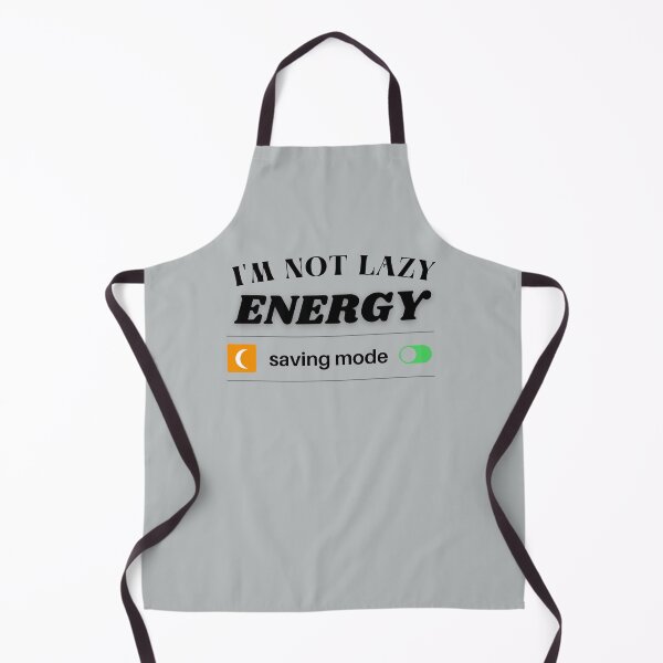 Item preview, Energy Saving Mode Activated – Motivational Tech Humor Art designed and sold by Zakrytos ★★★★★.