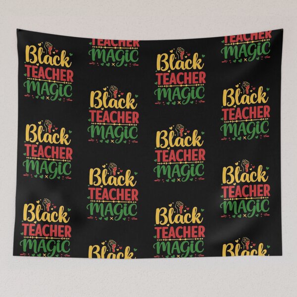 Item preview, Black teacher magic designed and sold by marfanna.
