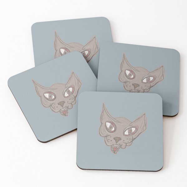 Item preview, Grey Slick Kitty Cat designed and sold by Alec Buchan.