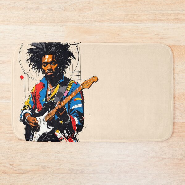 Item preview, Electric Vibes: Digital Guitar Legend Art designed and sold by Illustrobe.