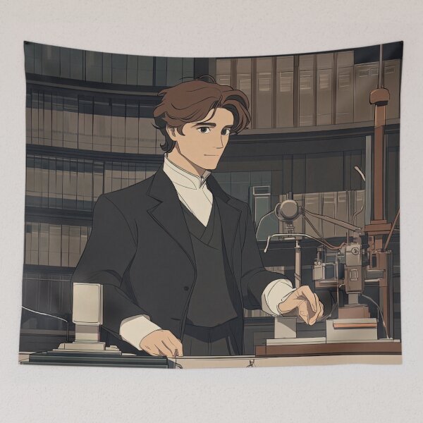 Item preview, Michael Faraday | Anime style designed and sold by ComicsFactory.