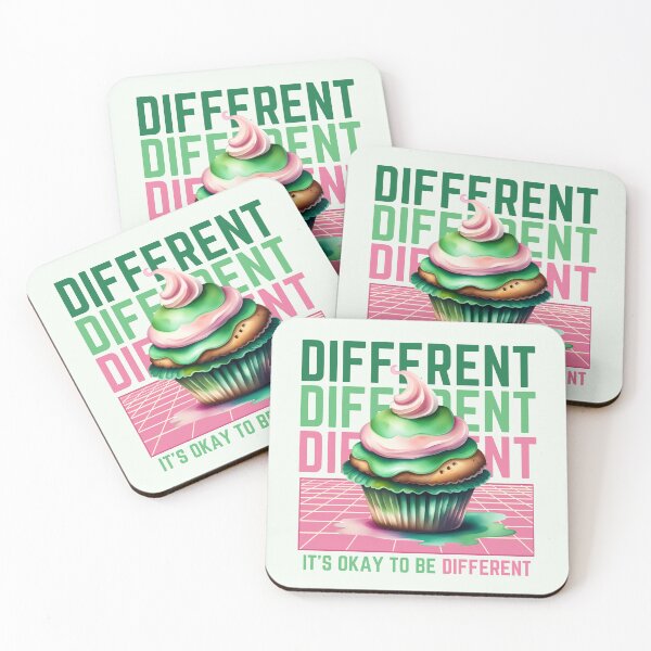 Item preview, It's okay,  Be different, Cupcake St Patricks Day, Cupcake Lovers, Sweet Green Cupcake, Green Muffin, Kiss Me im Irish designed and sold by KolorellaS.