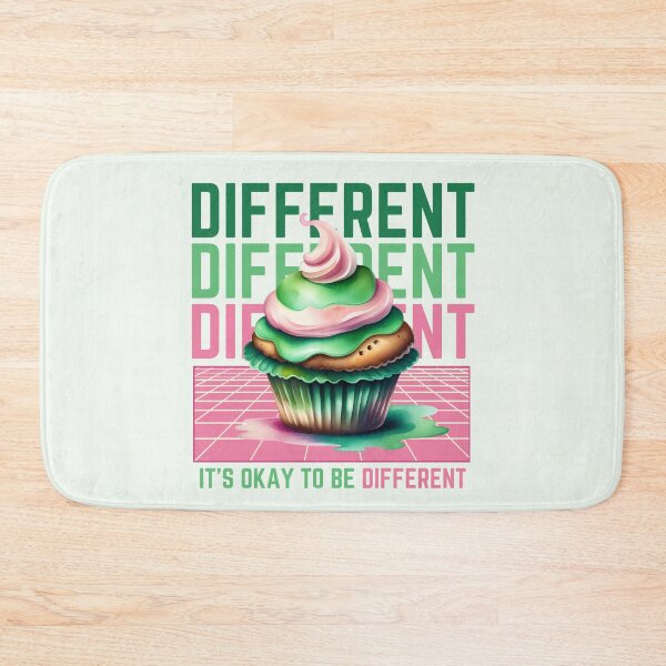 Item preview, It's okay,  Be different, Cupcake St Patricks Day, Cupcake Lovers, Sweet Green Cupcake, Green Muffin, Kiss Me im Irish designed and sold by KolorellaS.