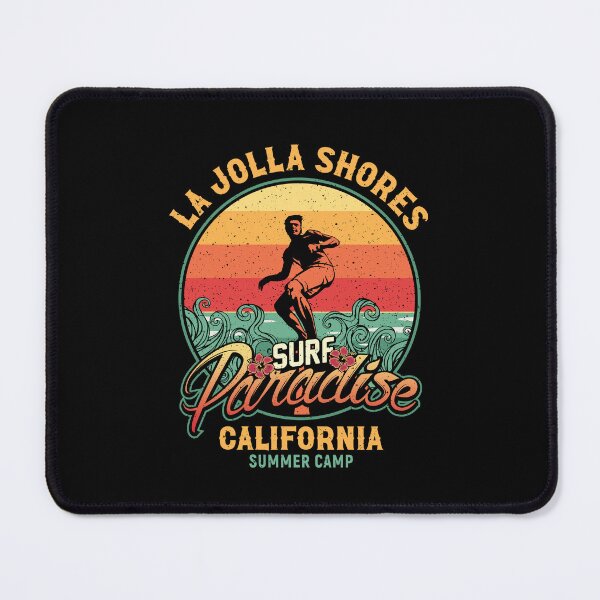 Item preview, La Jolla Shores Surf Paradise San Diego County California designed and sold by eclecTEEq.