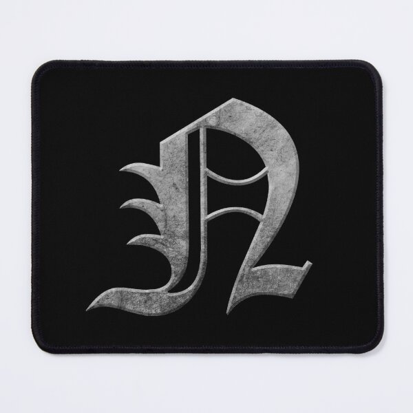 Item preview, Capital Letter N - Worn Stone Effect Gothic Blackletter Script / Old English Font designed and sold by STUDIO-72.