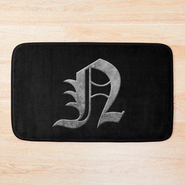 Item preview, Capital Letter N - Worn Stone Effect Gothic Blackletter Script / Old English Font designed and sold by STUDIO-72.