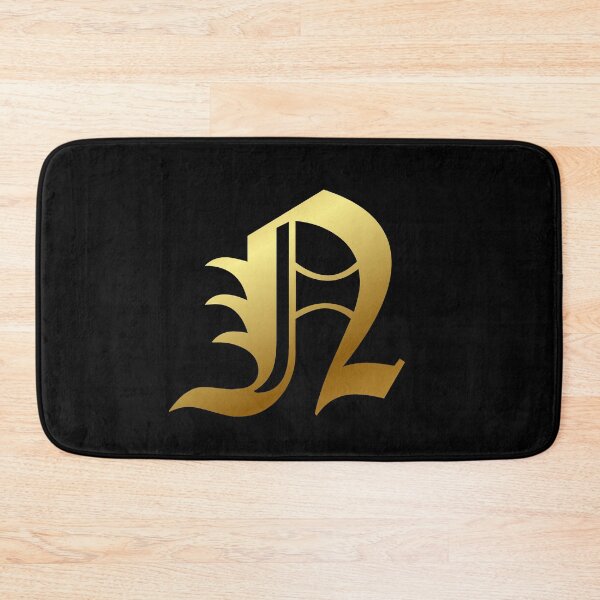 Item preview, Capital Letter N - Foil Gold Effect Gothic Blackletter Script / Old English Font designed and sold by STUDIO-72.