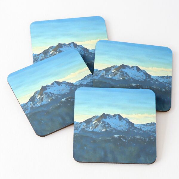 Item preview, Mount Washington Olympic Mountains (Impressionist) designed and sold by flyscenicair.