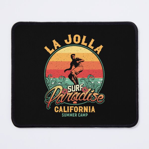 Item preview, La Jolla Surf Paradise San Diego West Coast California designed and sold by eclecTEEq.