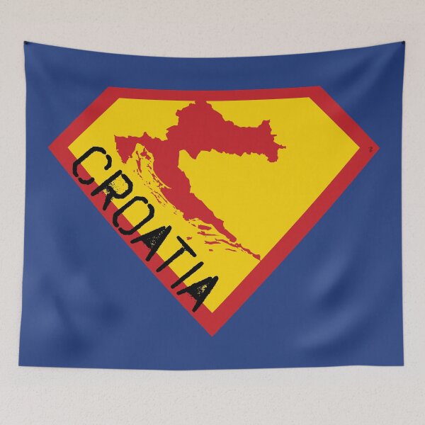 Item preview, SUPER CROATIAN SHIELD - Freedom Is The Superpower - Gadsden Snake Flag - Dont Tread On Me SUPERHERO CROATIA spellout design designed and sold by pelagio.