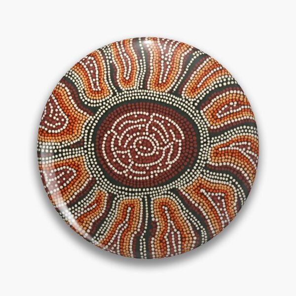 Item preview, Aboriginal Inspired Dot Art - Tribal designed and sold by GrinGalore.