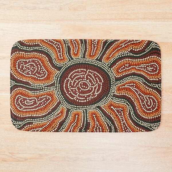 Item preview, Aboriginal Inspired Dot Art - Tribal designed and sold by GrinGalore.