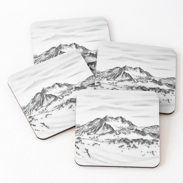 Item preview, Mount Washington Olympic Mountains (Sketch) designed and sold by flyscenicair.