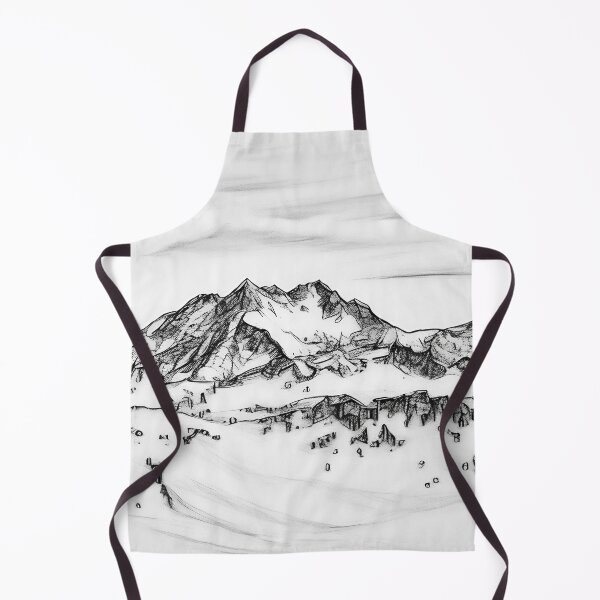 Item preview, Mount Washington Olympic Mountains (Sketch) designed and sold by flyscenicair.