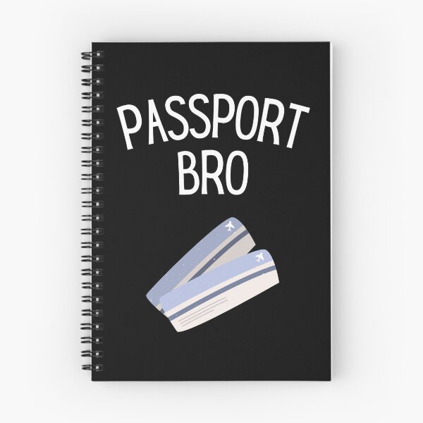 Item preview, Passport Bro | Fly Abroad Emigrate Live your dream life Shirt designed and sold by ManuelMuse.