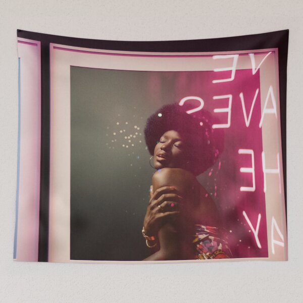 Item preview, Disco neon portrait designed and sold by jsebouvi.