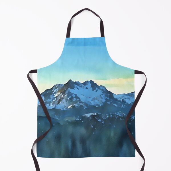 Item preview, Mount Washington Olympic Mountains (Watercolor) designed and sold by flyscenicair.