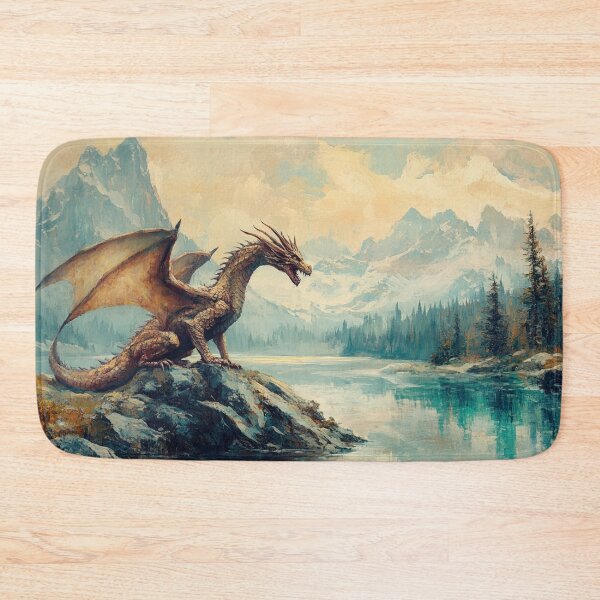 Item preview, Dragon River Mountains designed and sold by GrinGalore.