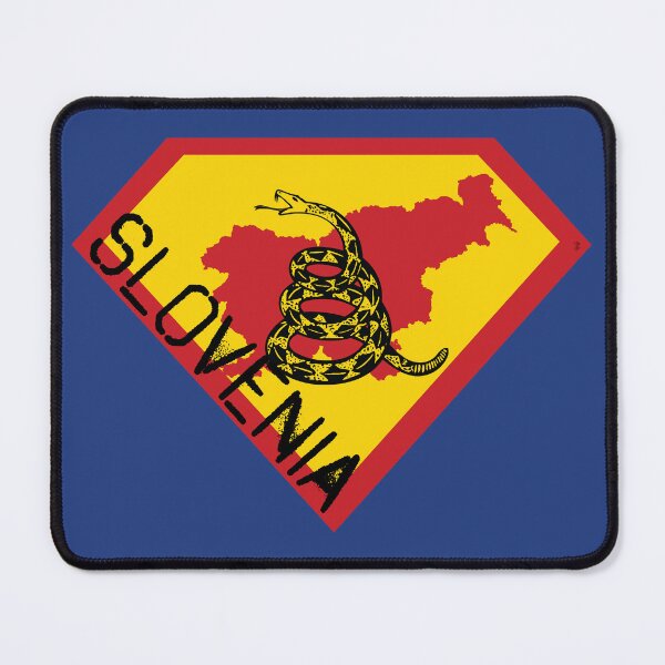 Item preview, SLOVENE SHIELD - Freedom Is The Superpower -  Gadsden Snake Flag - Dont Tread On Me SUPERHERO SLOVENIA spellout design designed and sold by pelagio.