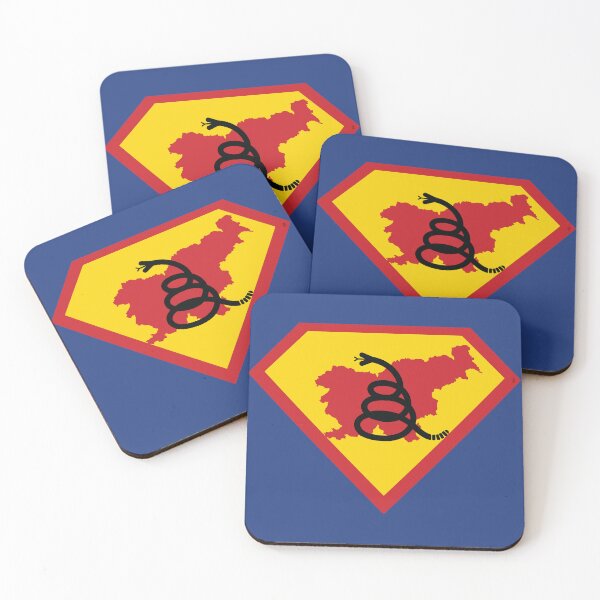 Item preview, SLOVENE SHIELD - Freedom Is The Superpower - Modern Gadsden Snake Flag - Dont Tread On Me SUPERHERO SLOVENIA design designed and sold by pelagio.