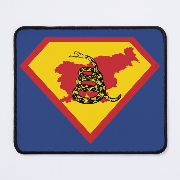 Item preview, SLOVENE SHIELD - Freedom Is The Superpower - Gadsden Snake Flag - Dont Tread On Me SUPERHERO SLOVENIA design designed and sold by pelagio.