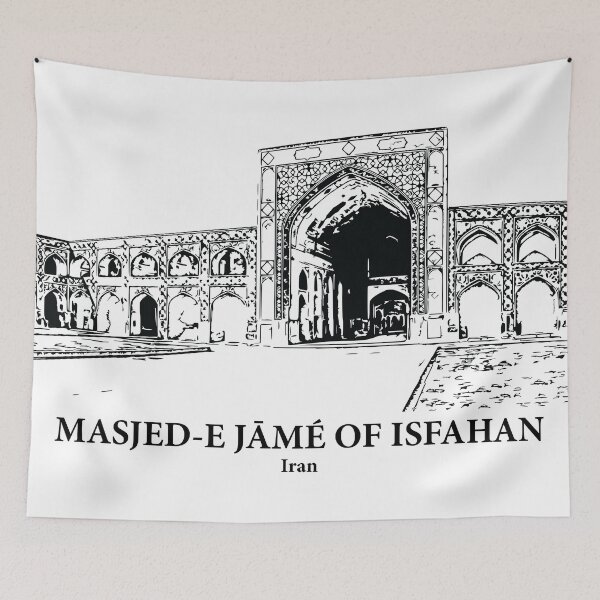 Item preview, Masjed-e Jāmé of Isfahan - Iran designed and sold by Lakeric.