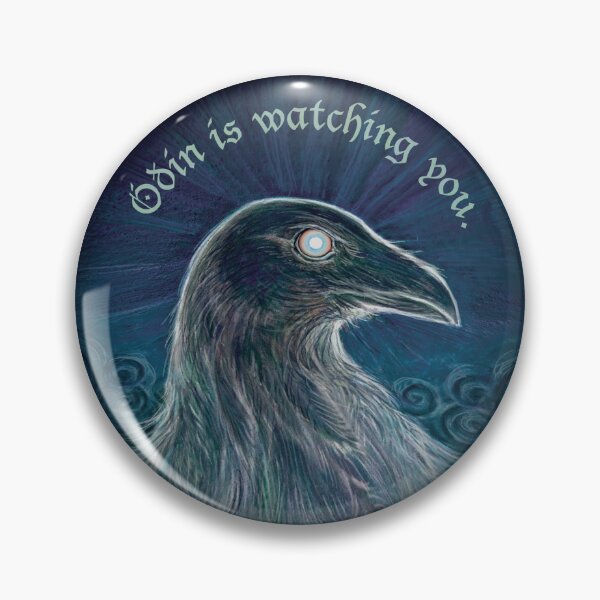 Item preview, Odin is Watching You designed and sold by Ingrid Kallick Art.
