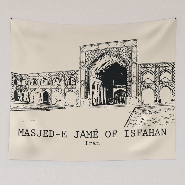 Item preview, Masjed-e Jāmé of Isfahan - Iran designed and sold by Lakeric.