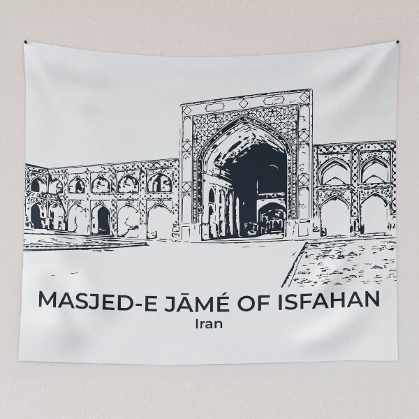 Item preview, Masjed-e Jāmé of Isfahan - Iran designed and sold by Lakeric.
