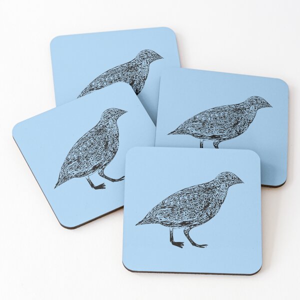 Item preview, Painted Buttonquail Black Design  designed and sold by designsasstultd.