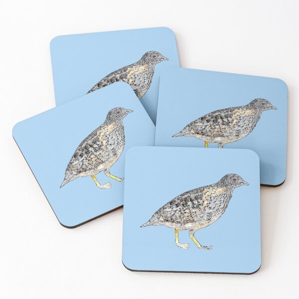 Item preview, Painted Buttonquail Black Alternate Design  designed and sold by designsasstultd.
