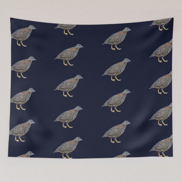 Item preview, Painted Buttonquail White Alternate Design  designed and sold by designsasstultd.