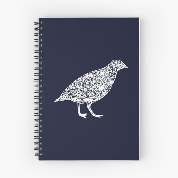 Item preview, Painted Buttonquail White Design designed and sold by designsasstultd.